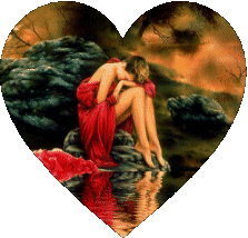 Gif animé coeur triste